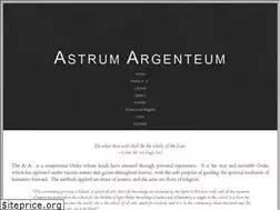 Sites similar to astrumargenteum.org