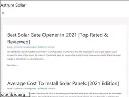 Sites similar to astrumsolar.com