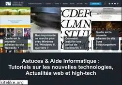 Sites similar to astuces-aide-informatique.info