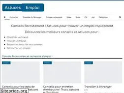 Sites similar to astuces-emploi.info