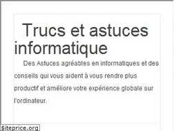 Sites similar to astuces-informatique.com