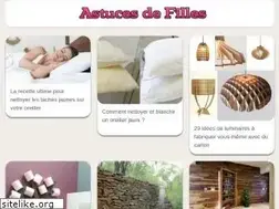 Sites similar to astucesdefilles.com
