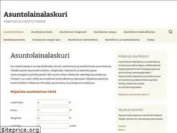 Sites similar to asuntolainalaskuri.fi