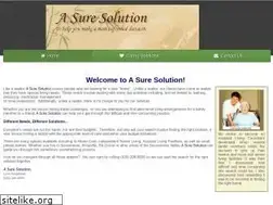 Sites similar to asuresolution.com