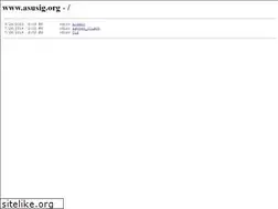 Sites similar to asusig.org