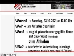 Sites similar to asv-aufsess.de