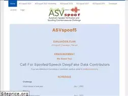 Sites similar to asvspoof.org