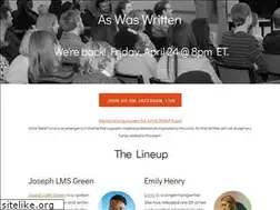 Sites similar to aswaswritten.com