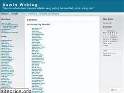 Sites similar to aswinsh.wordpress.com