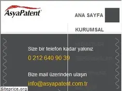 Sites similar to asyapatent.com.tr