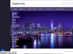 Sites similar to asylum-info.com