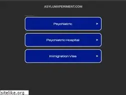 Sites similar to asylumxperiment.com