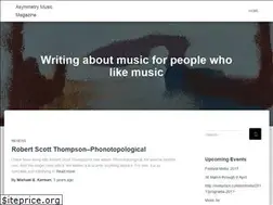 Sites similar to asymmetrymusicmagazine.com