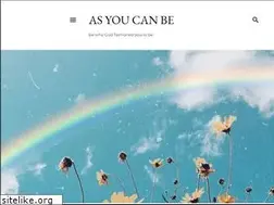 Sites similar to asyoucanbe.com