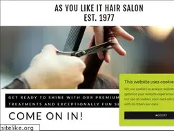 Sites similar to asyoulikeithair.com
