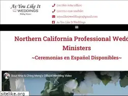 Sites similar to asyoulikeitweddings.com