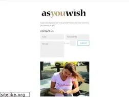 Sites similar to asyouwish.nl