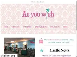 Sites similar to asyouwishparties.org