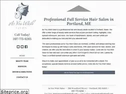 Sites similar to asyouwishsalon.com