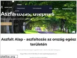 Sites similar to aszfaltalap.hu