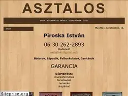 Sites similar to asztalosbutor.hu