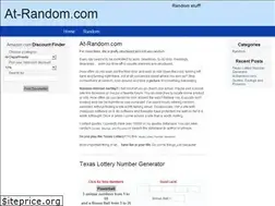 Sites similar to at-random.com
