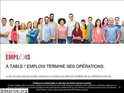 Sites similar to atableemplois.ca