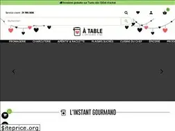 Sites similar to atablelepiceriefine.com