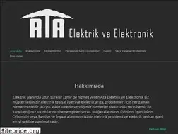 Sites similar to ataelektrikizmir.com