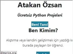 Sites similar to atakanzsn.pythonanywhere.com