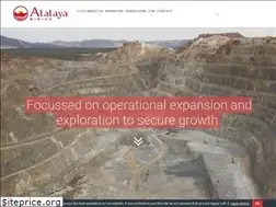 Sites similar to atalayamining.com
