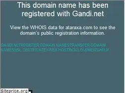 Sites similar to ataraxa.com