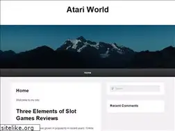 Sites similar to atari-world.com