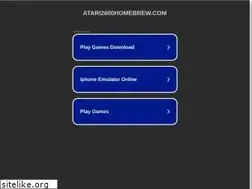 Sites similar to atari2600homebrew.com