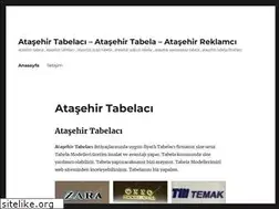 Sites similar to atasehirtabelaci.com