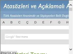 Sites similar to atasozlerianlamlari.com