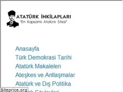 Sites similar to ataturkinkilaplari.com