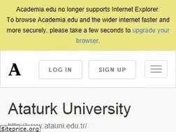 Sites similar to atauni.academia.edu
