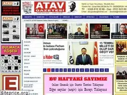 Sites similar to atavgazetesi.com