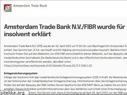 Sites similar to atbank.de