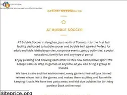 Sites similar to atbubblesoccer.ca