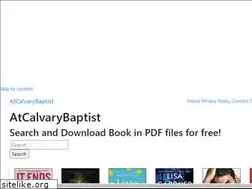 Sites similar to atcalvarybaptist.net