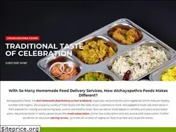 Sites similar to atchayapathrafoods.com