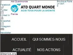 Sites similar to atd-quartmonde.fr