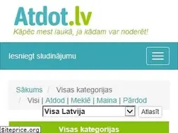 Sites similar to atdot.lv