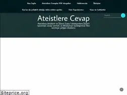 Sites similar to ateistlerecevap.org