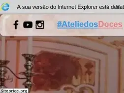 Sites similar to ateliedosdoces.com