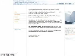 Sites similar to atelier-colonia.de