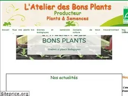 Sites similar to atelier-des-bons-plants.fr