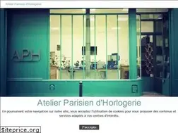 Sites similar to atelier-parisien-horlogerie.fr